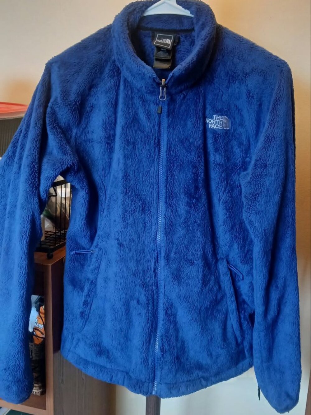 The North Face Fleece Jacket — Blue — Great Condition size medium